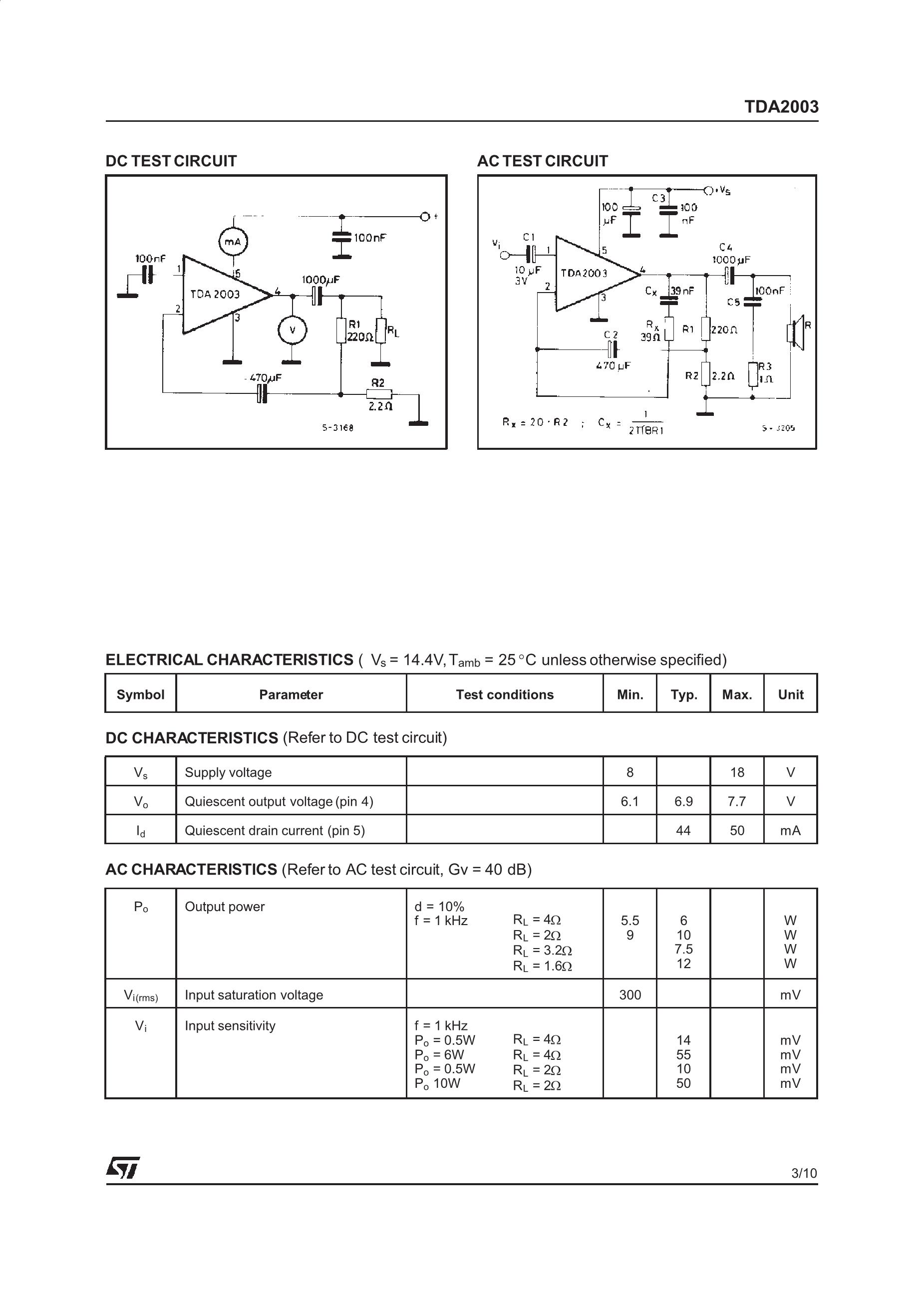 TDA2003's pdf picture 3
