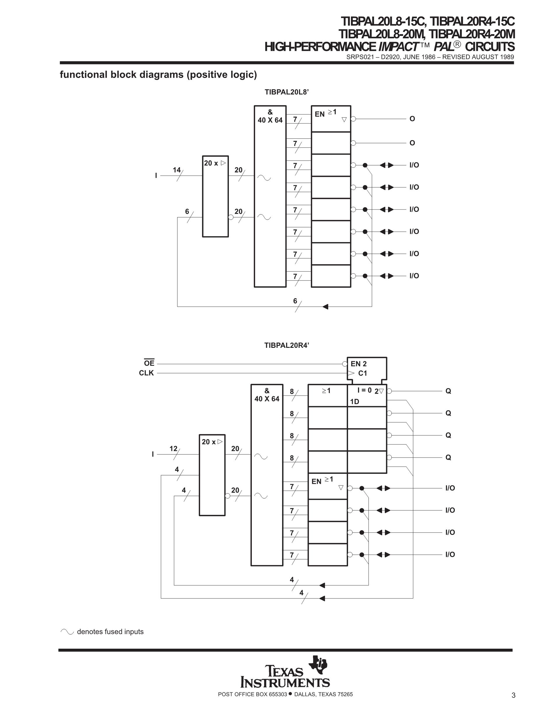 TIBPAL20L8-15CNT's pdf picture 3