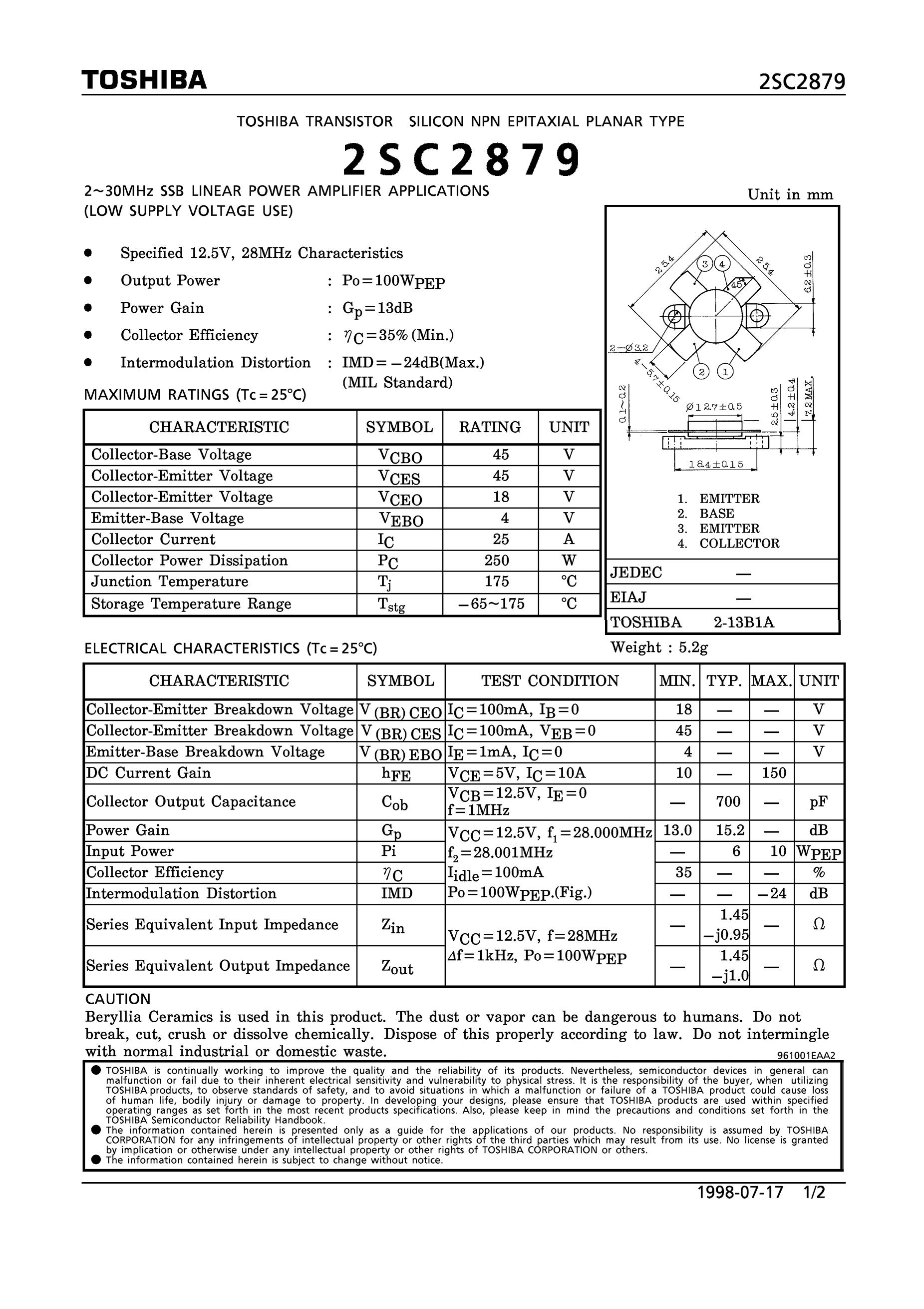 2SC2873-O(MO)/MO's pdf picture 1