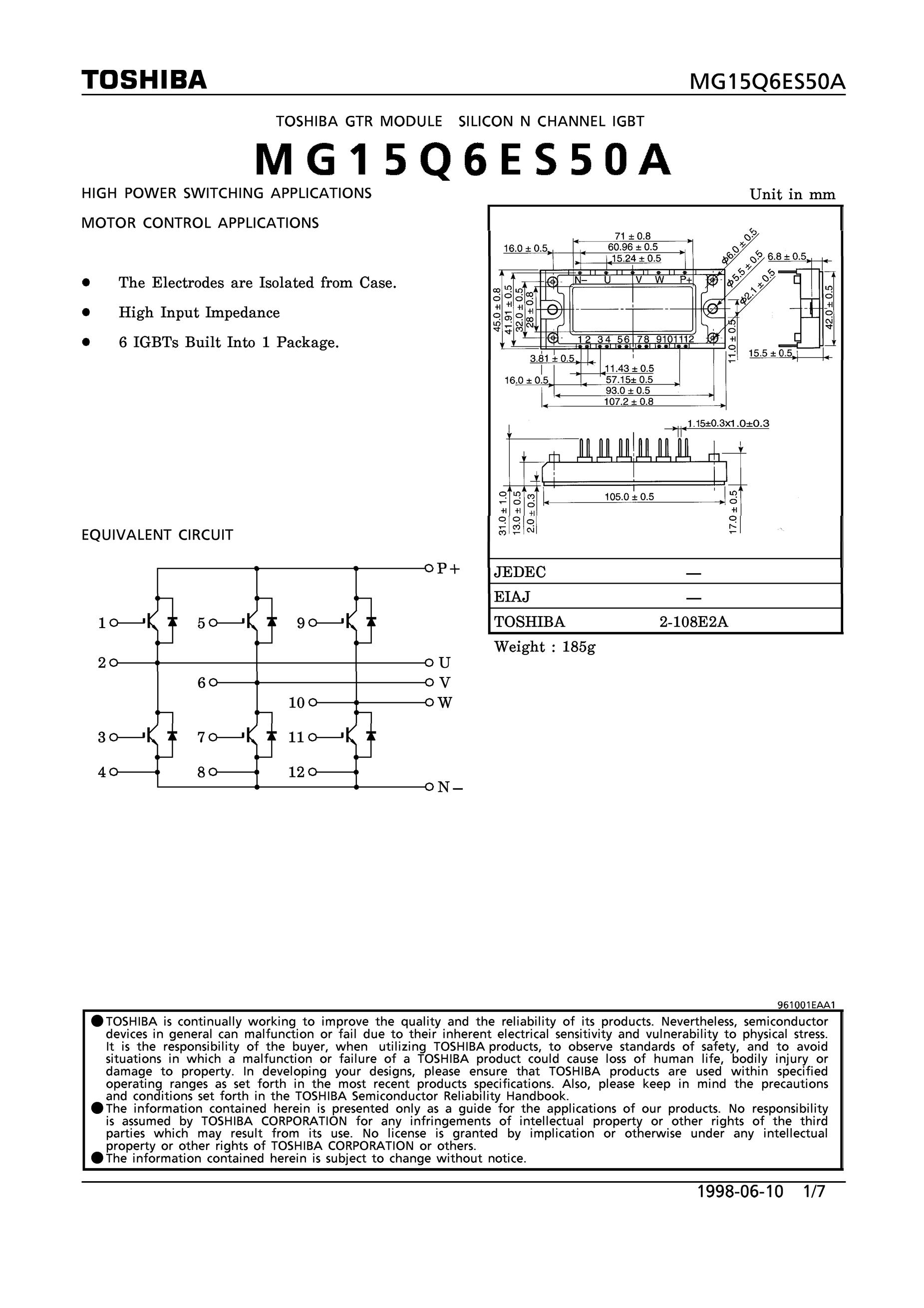 MG15Q6ES50A's pdf picture 1
