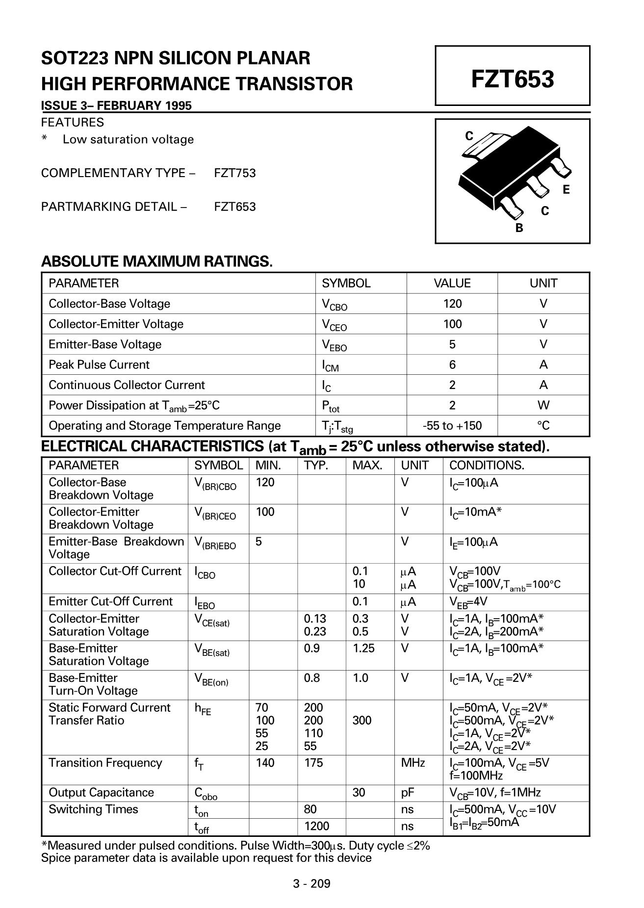 FZT653TA 's pdf picture 1