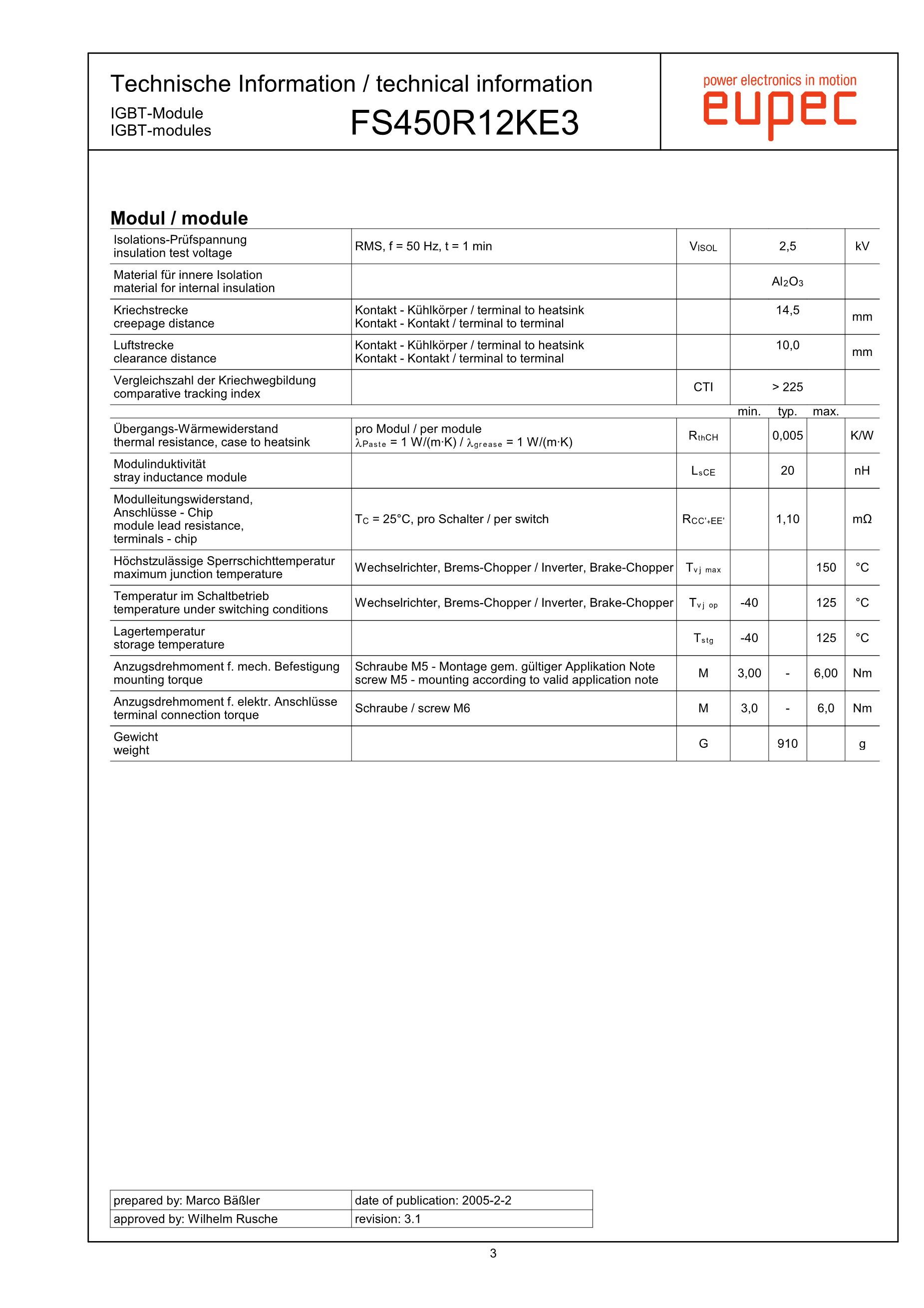 FS450R17KE3-AGDR-71C's pdf picture 3