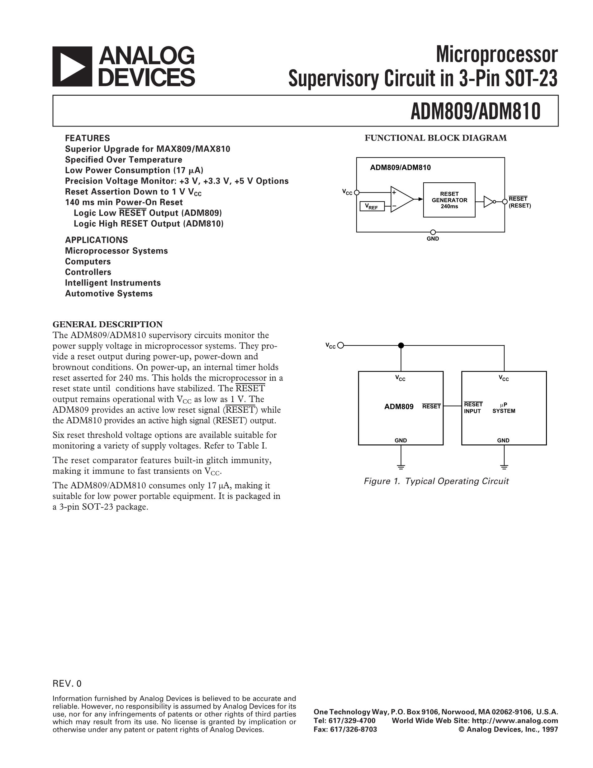 ADM810LARTZ-REEL7's pdf picture 1