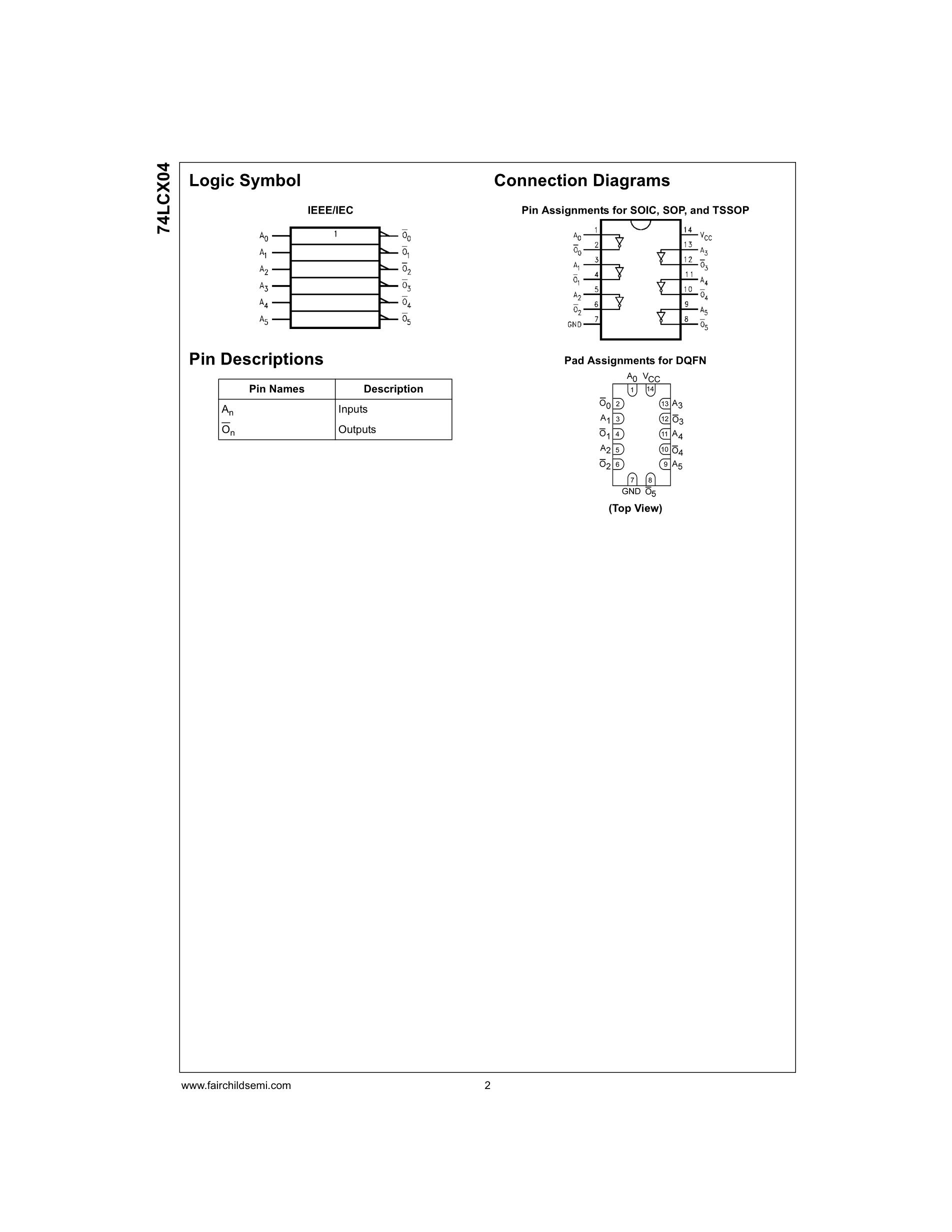 74LCX07TTR's pdf picture 2