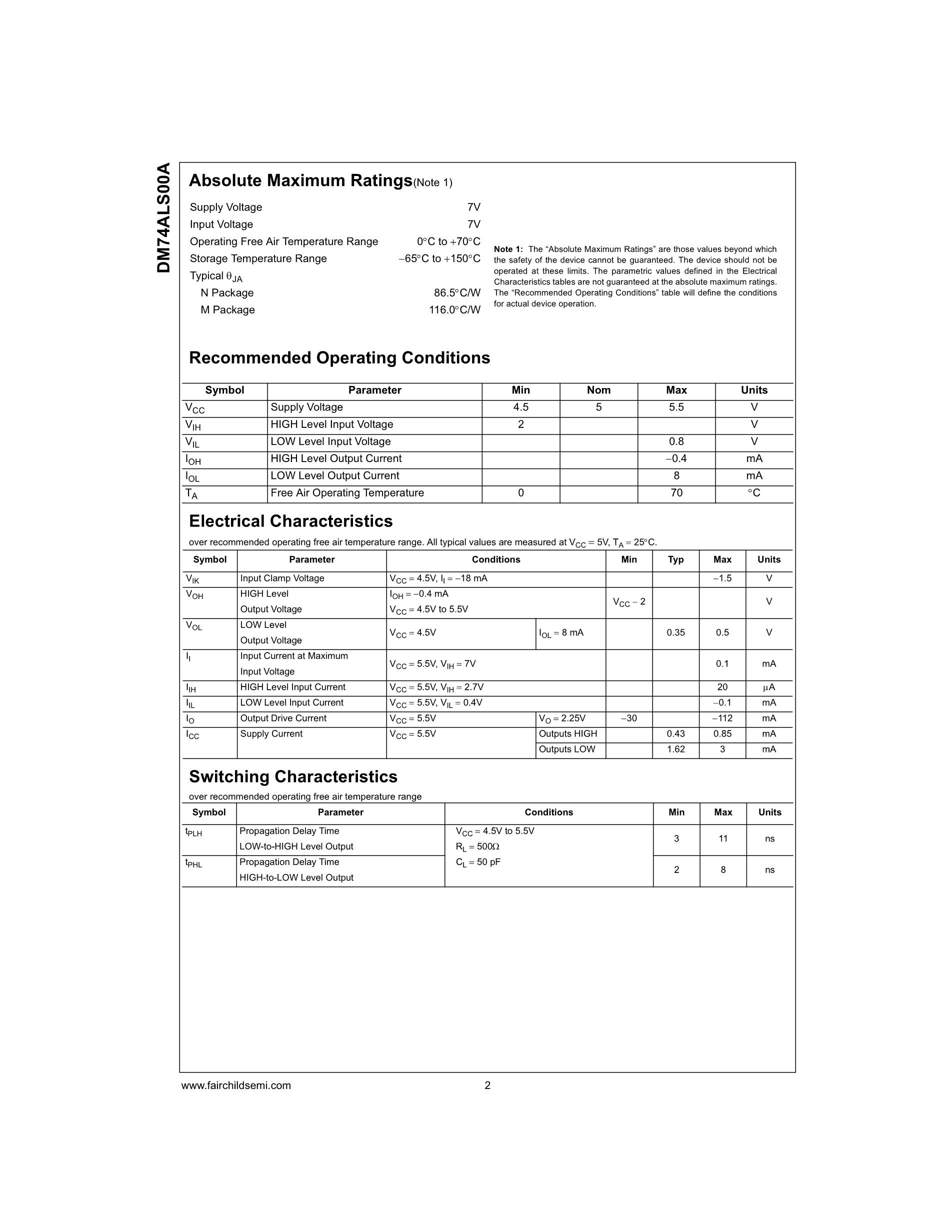 DM74ALS573BWM's pdf picture 2