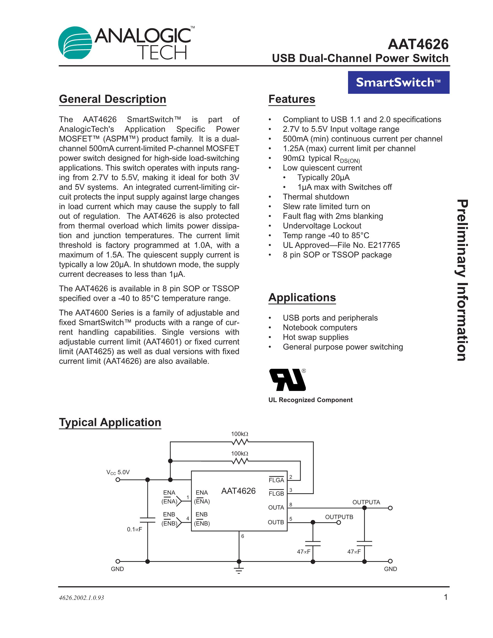 AAT4626IHS-T1's pdf picture 1