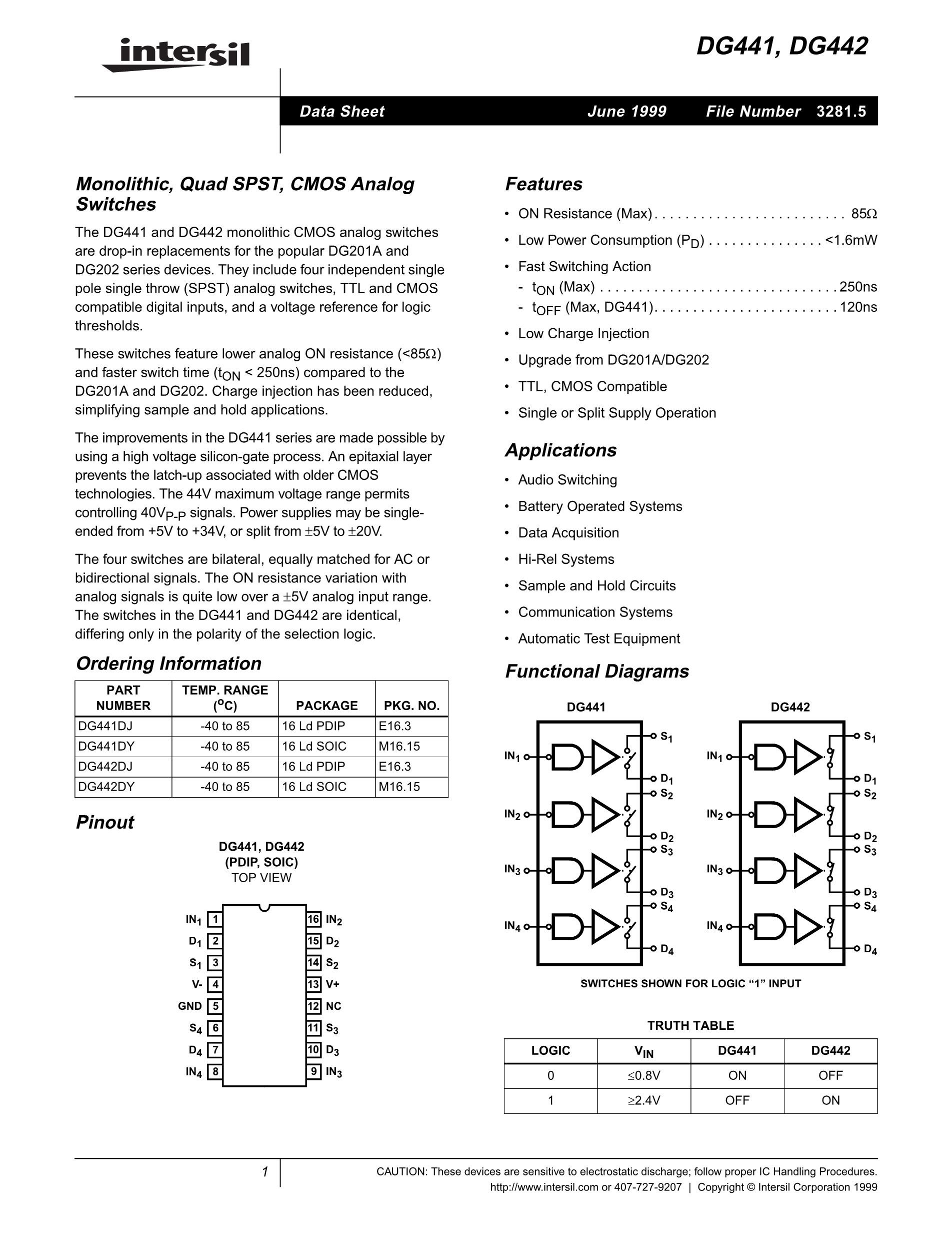 DG441DJ-E3's pdf picture 1