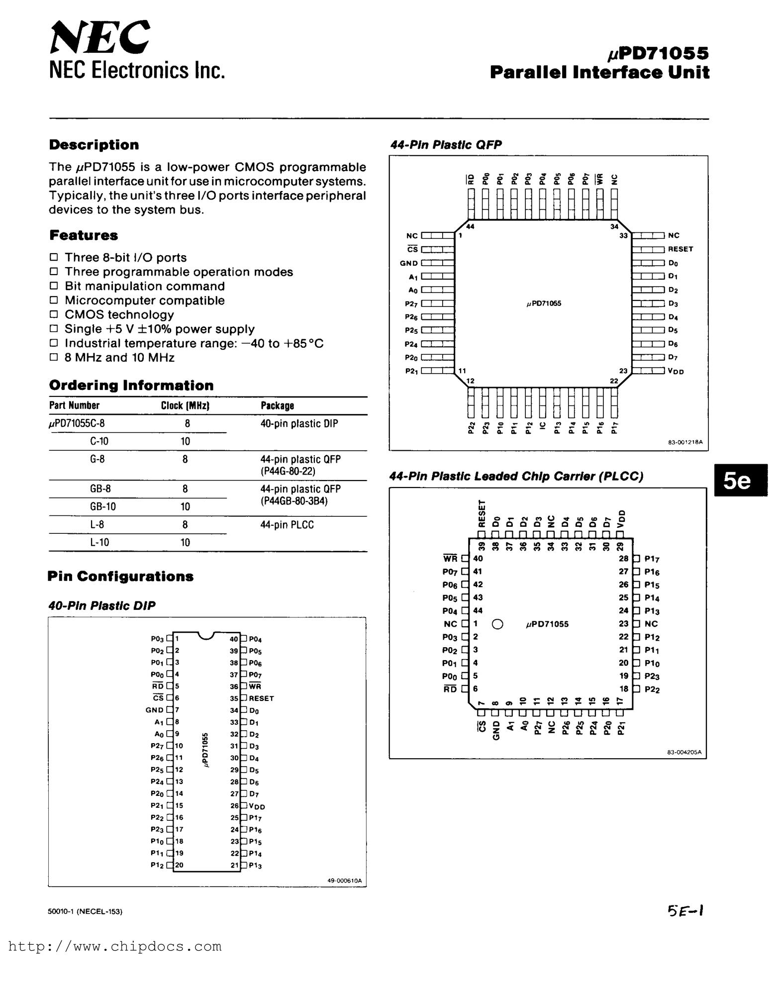 UPD71051C's pdf picture 1