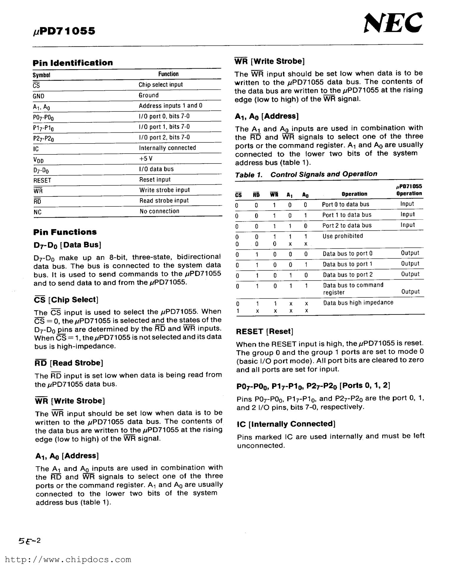 UPD71051C's pdf picture 2