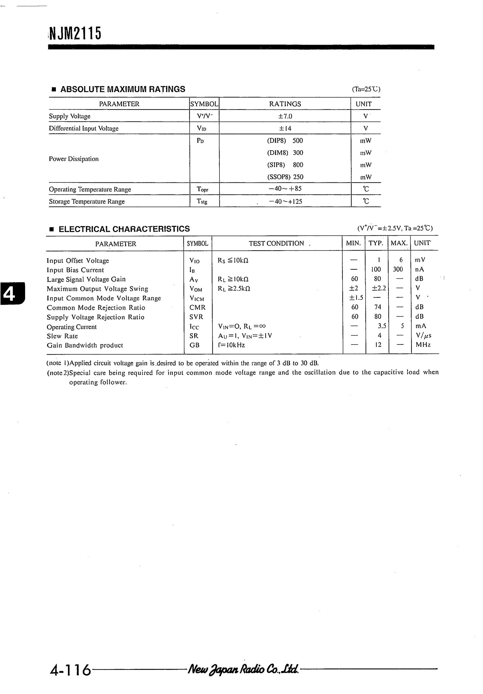 NJM2114M-TE2's pdf picture 2