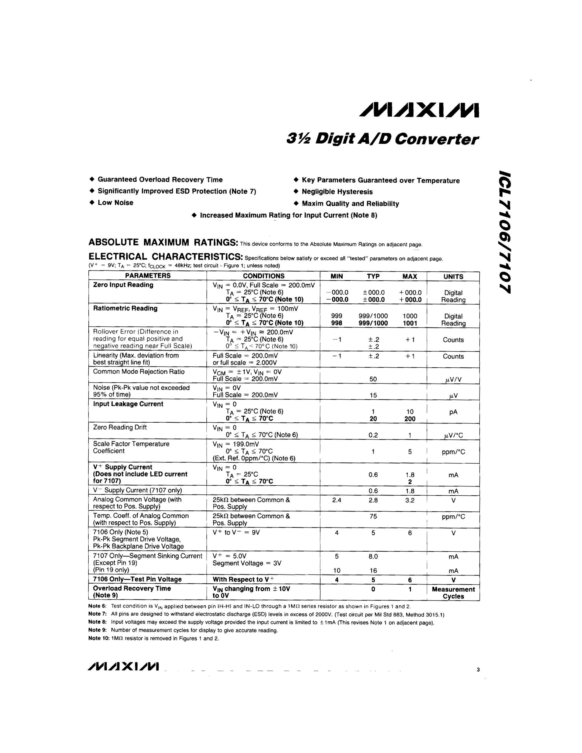 ICL7106CPLZ's pdf picture 3