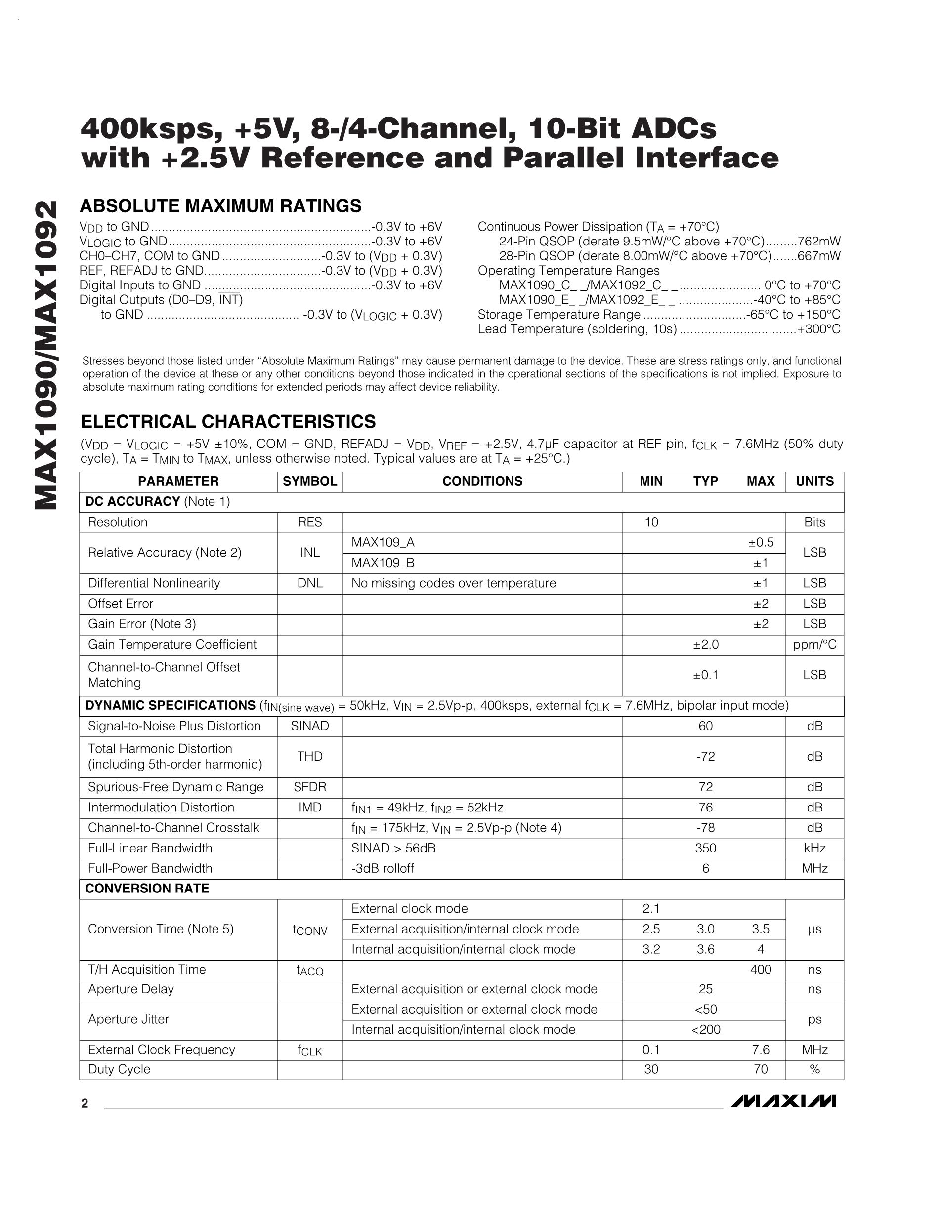 MAX1093BCEG's pdf picture 2