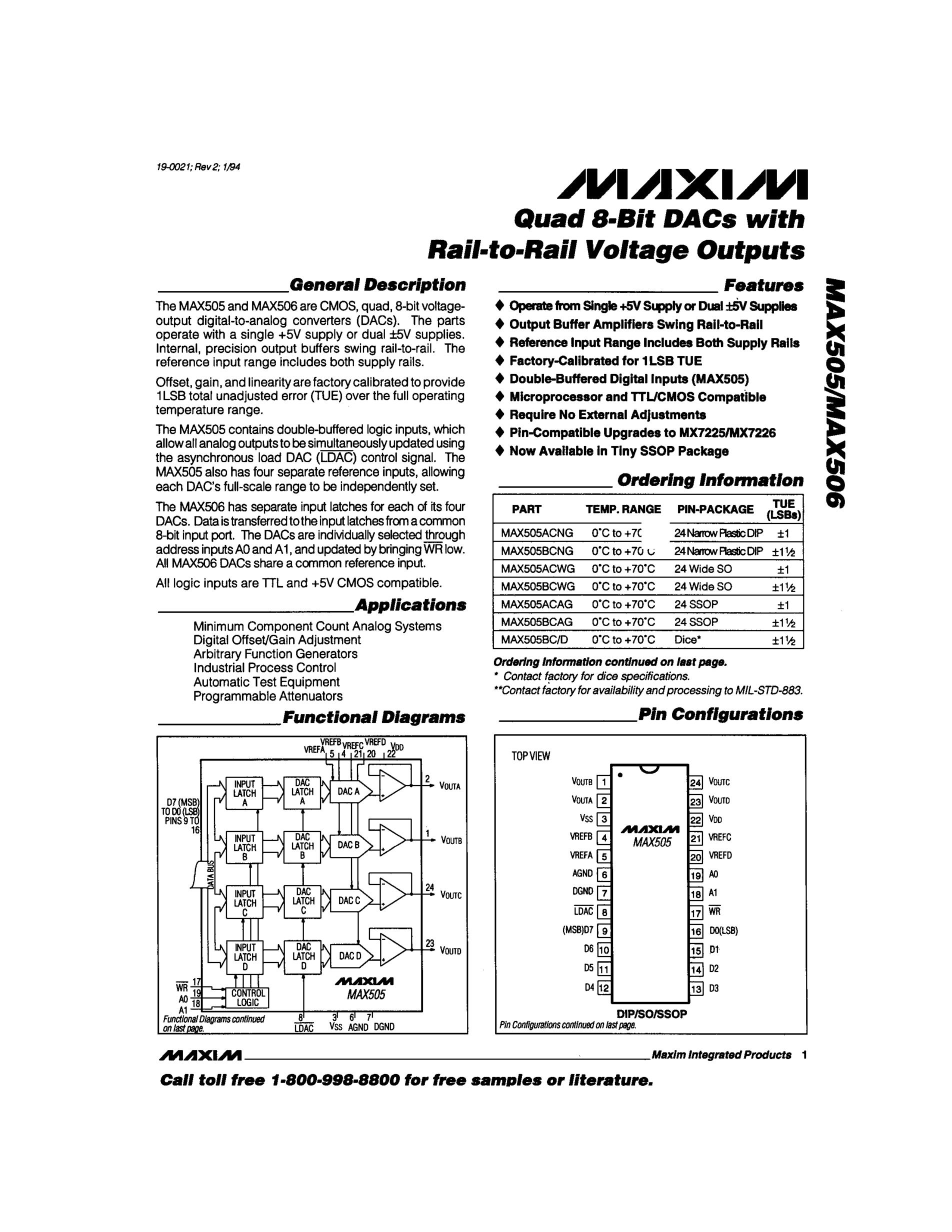 MAX5055AASA+'s pdf picture 1