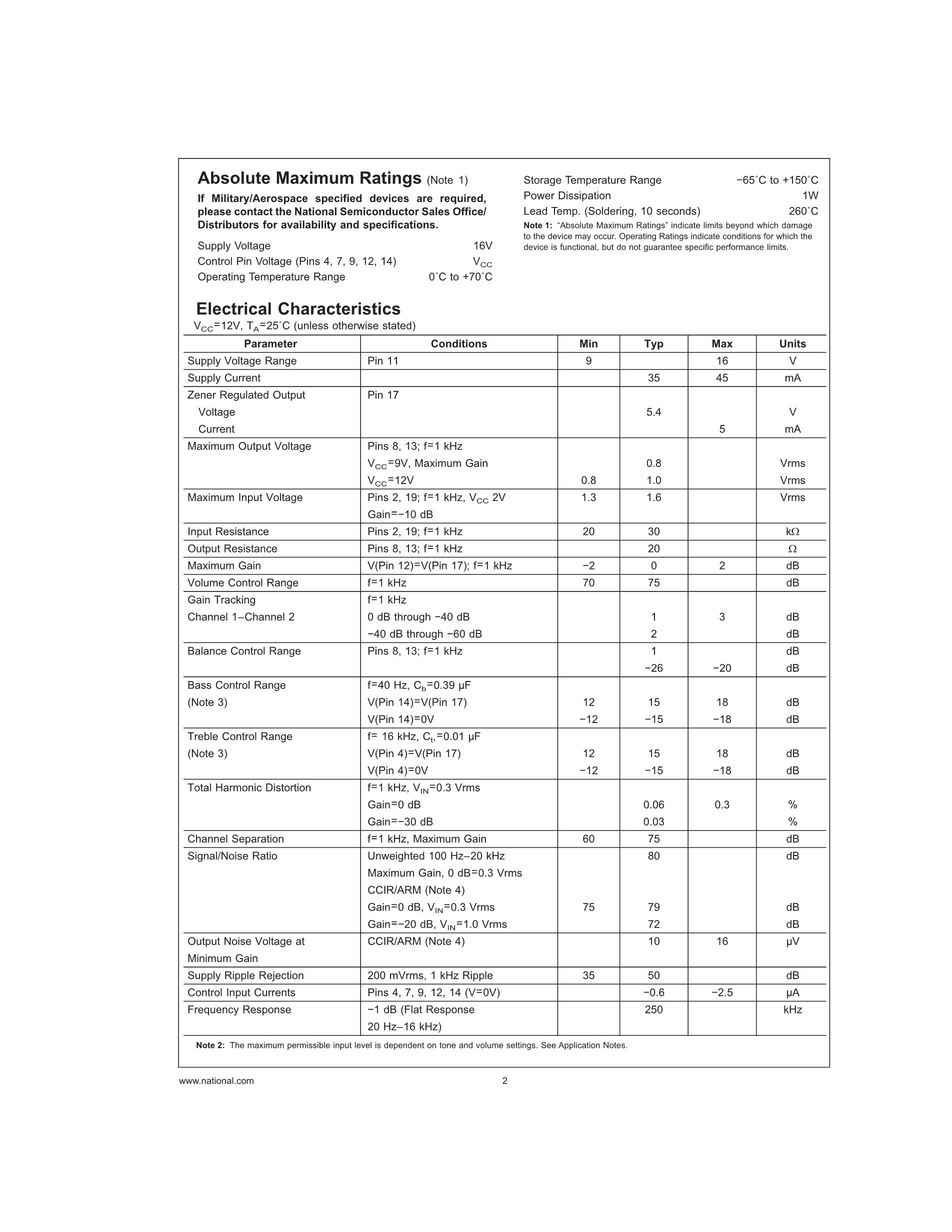 LM1036N/NOPB's pdf picture 2