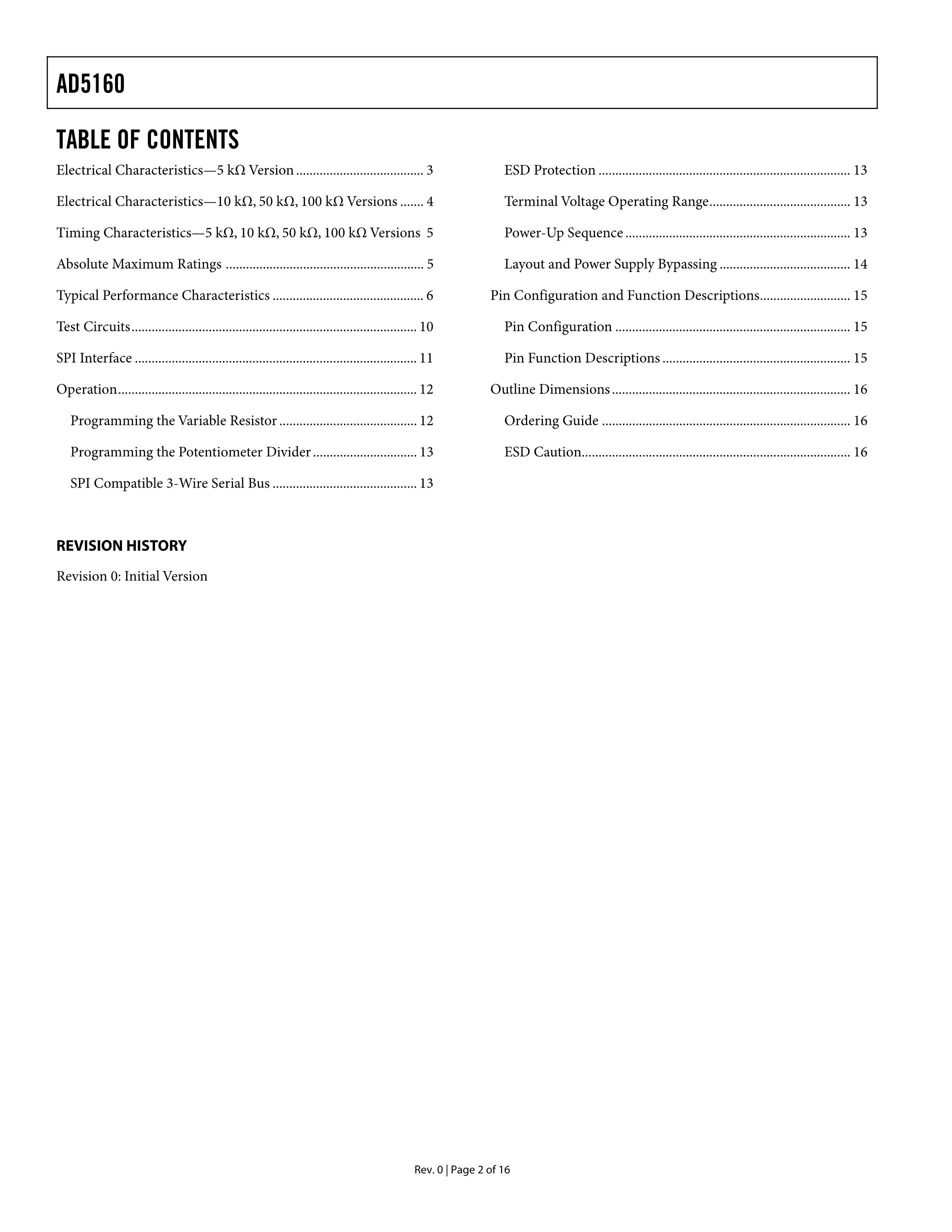 AD5160BRJZ100-RL7's pdf picture 2