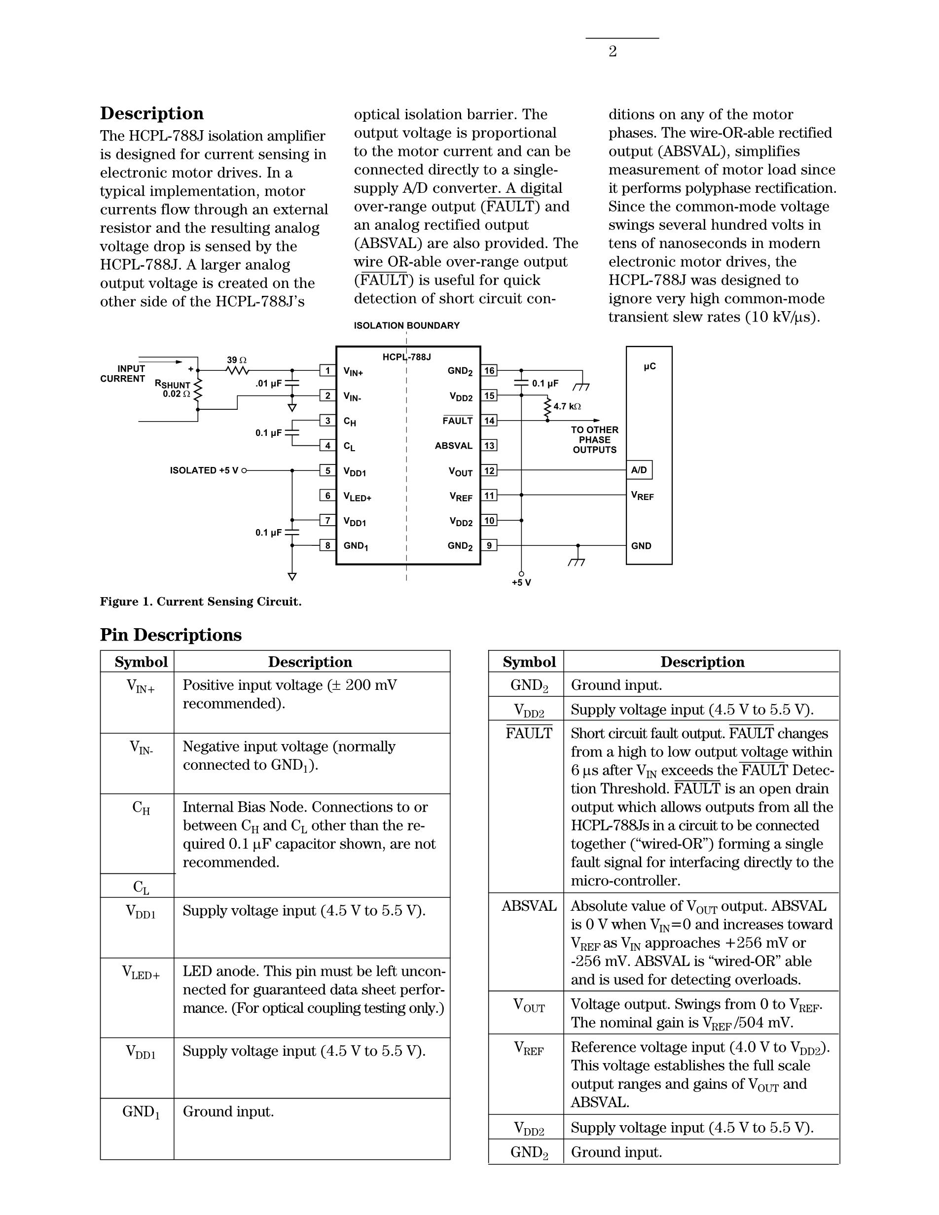 HCPL-7860-300E's pdf picture 2