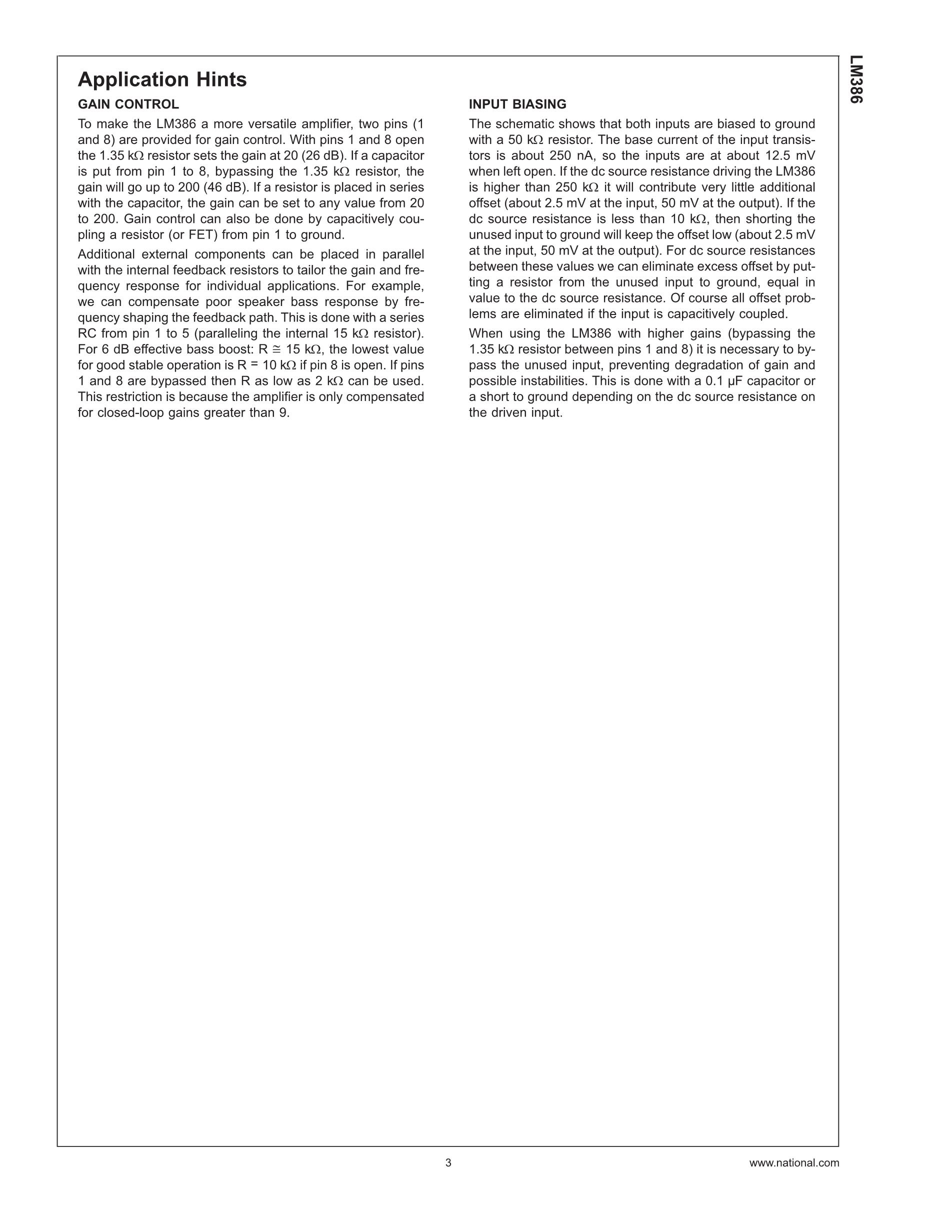 LM386N-1/NOPB's pdf picture 3