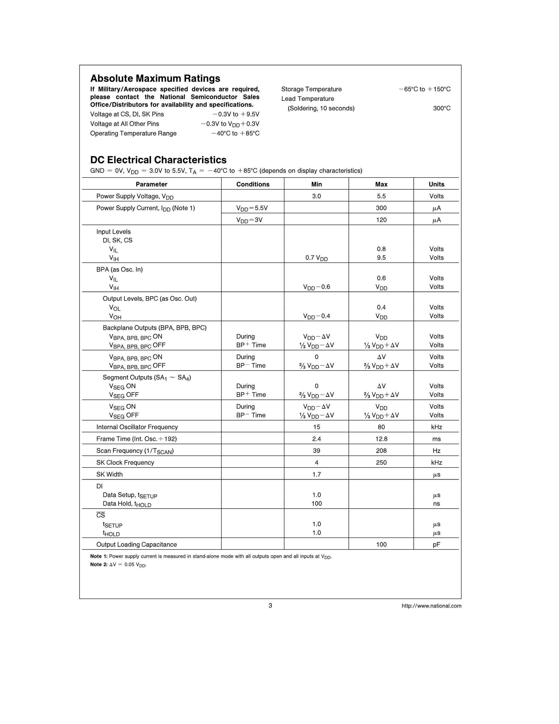 COP472WM-3/NOPB's pdf picture 3