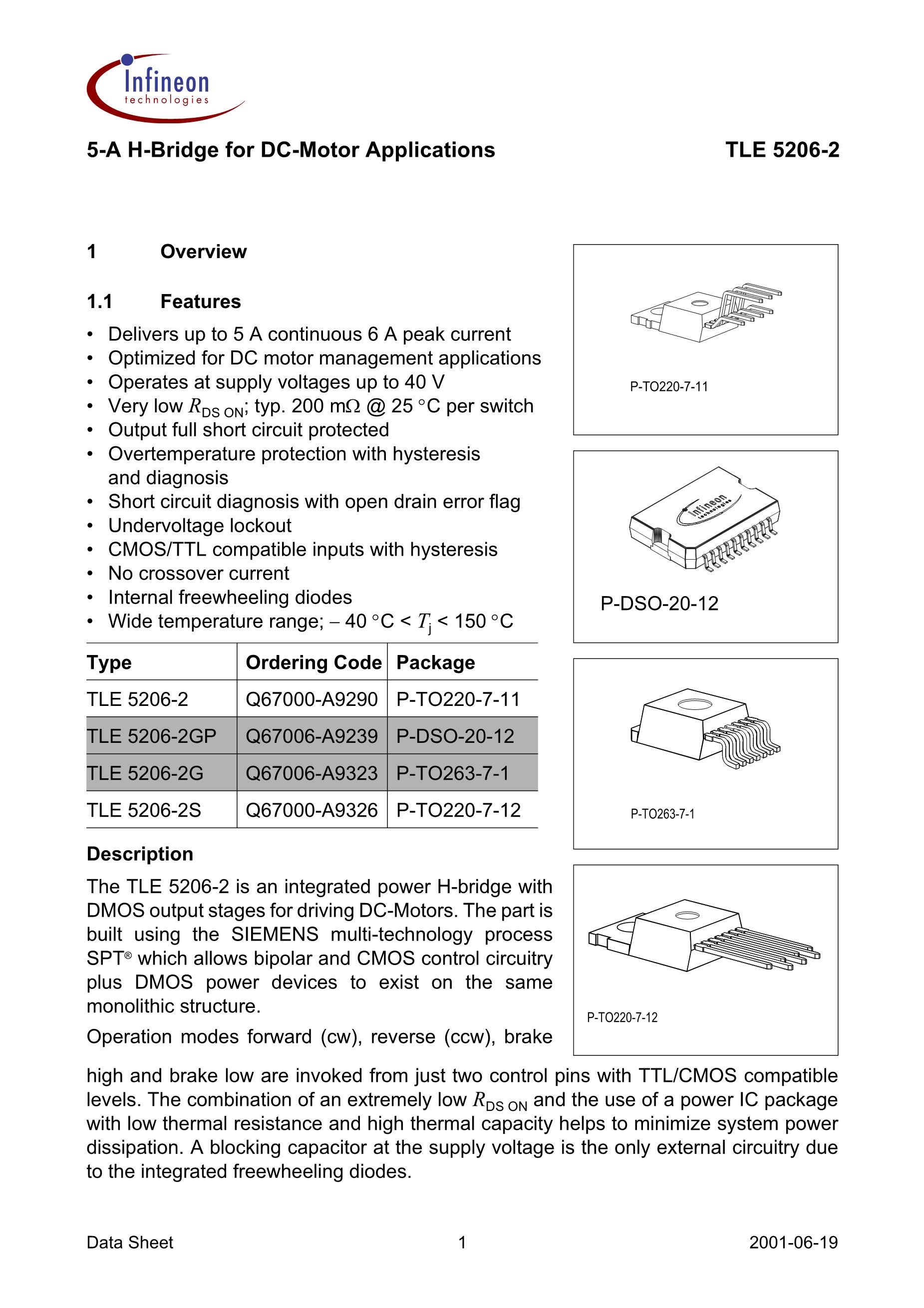 TLE5206-2GP's pdf picture 1