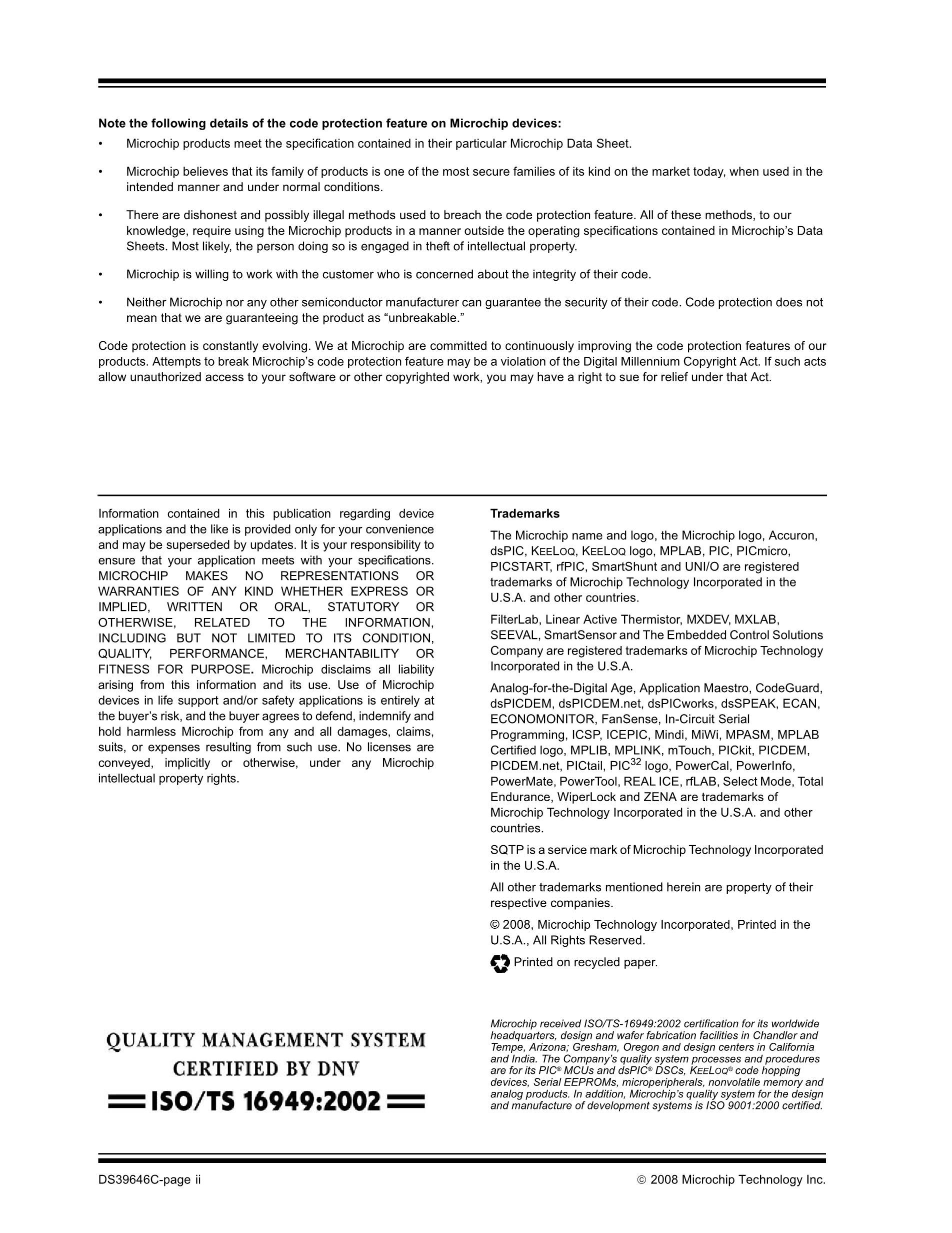 PIC18F4520-I/PT's pdf picture 2